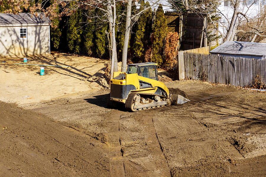 bulldozer movimiento nivelacion terreno sitio construccion suelo palas 1